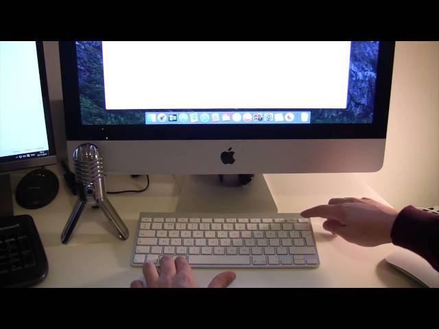 How to quickly lock your imac using keyboard shortcut