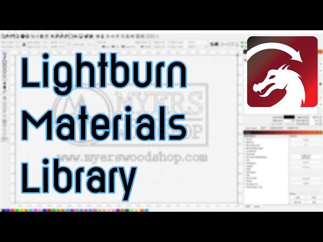 How To Install A Lightburn Material Library (In Under 30 seconds!)