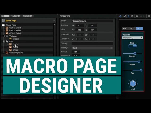 Introduction to the Macro Page Designer | How to build a Sample Instrument in HALion - Episode 6