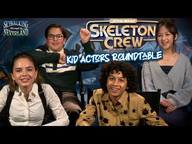 STAR WARS: SKELETON CREW Actors Speak!  | Star Wars Fan Site Roundtable