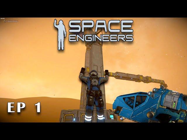 Our home was DESTROYED | Space Engineers Crash landing - EP 1