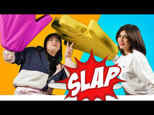 Slap challenge between Sumaya & Solin | ShowBox | چاڵێنجی شەرە زلە لە نێوان سۆمەیە و سۆلین