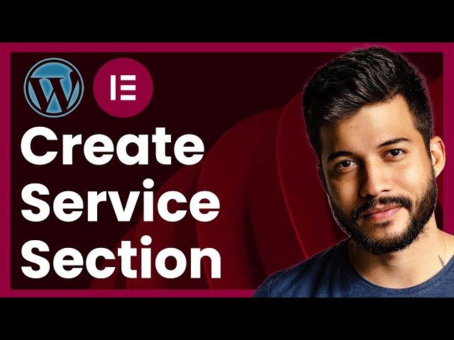 How To Create Service Section In Elementor (easy tutorial)