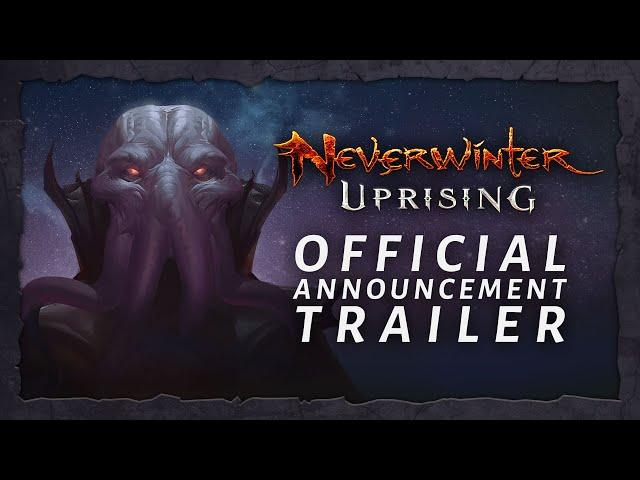 Neverwinter: Uprising Official Announce Trailer
