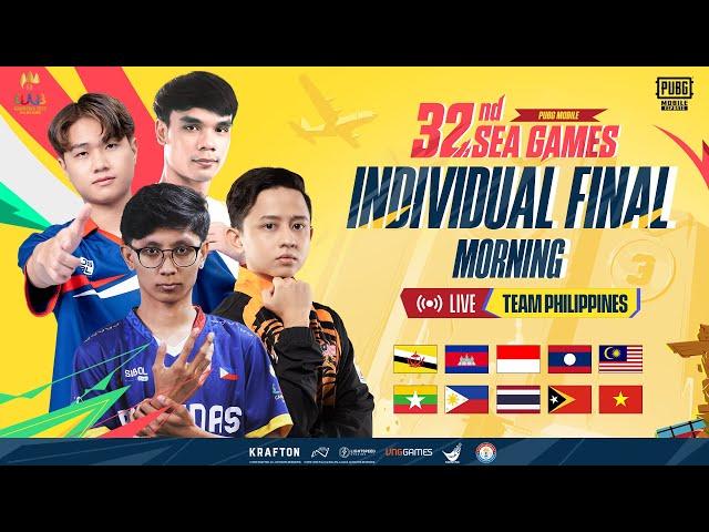 [PH] 32ND SEA GAMES | PUBG MOBILE | INDIVIDUAL FINALS MORNING