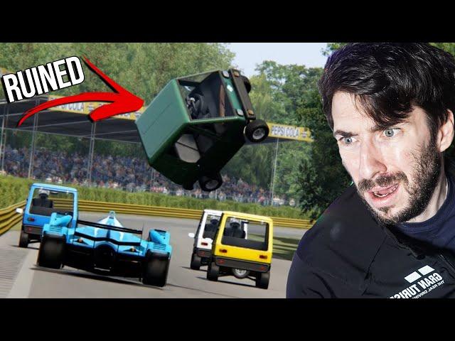 Reacting To Some Of Your Funniest Sim Racing Moments