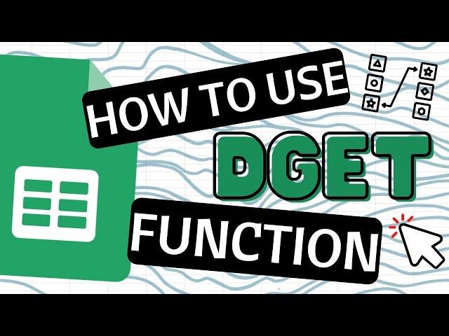 How to Use DGET Function in Google Sheets (VLOOKUP Alternative)