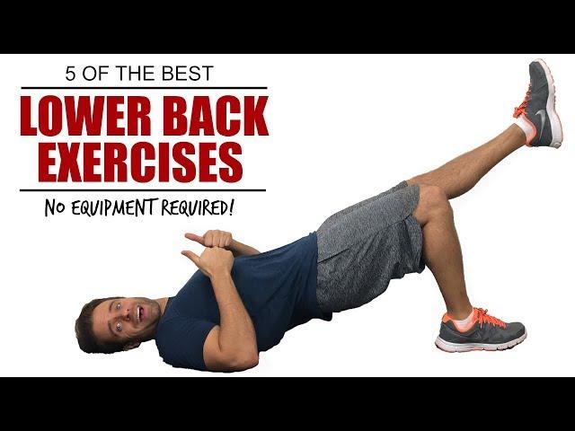 Best exercises to strengthen your lower back - Best exercises for low back pain