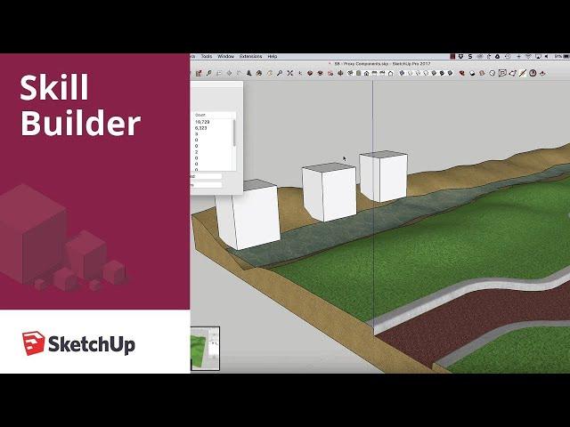 SketchUp Skill Builder: Proxy Components