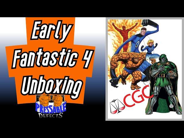 CGC Unboxing - Silver Age Fantastic Four and More - Graded Comic Books