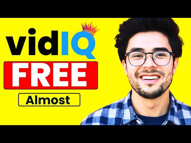 How to Get VidIQ Pro Free (Almost) - VidIQ Boost Free 2024