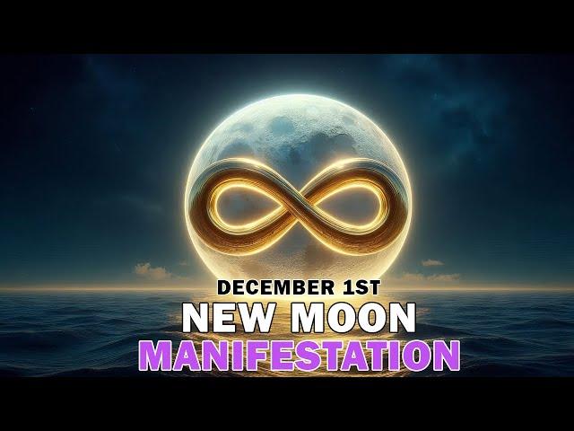 New Moon • December 2024 • Manifest Your Dreams • Miracle Frequency