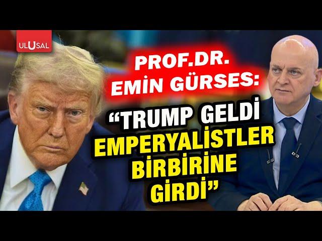 "Trump geldi emperyalistler birbirine girdi" | Prof. Dr. Emin Gürses ile İşin Aslı | K. Özdal #CANLI