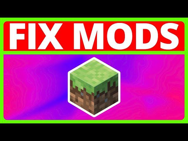 How To Fix Minecraft Mods Not Launching | Java Files Not Opening