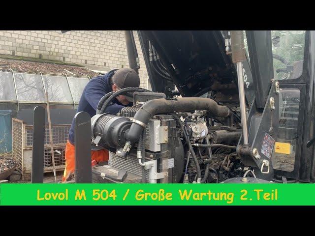 FarmVLOG #199 Hot oder Schrott Spezial !! Große Wartung am Lovol M 504, Teil 2 