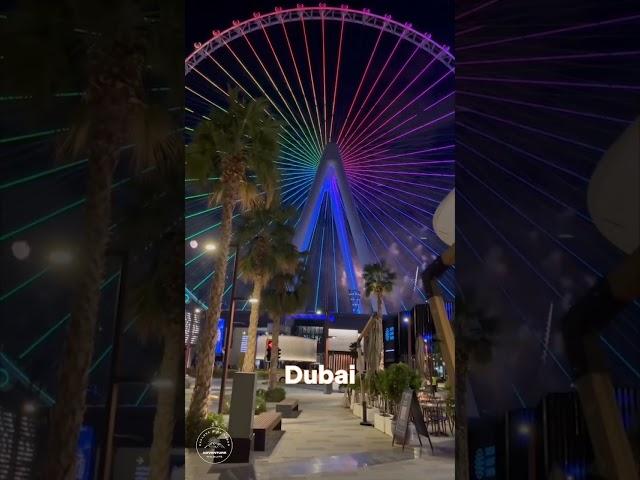 Ain Dubai | World Largest Tallest Heightest Observation Wheel | Dubai Lifestyle #traveldiaries #love
