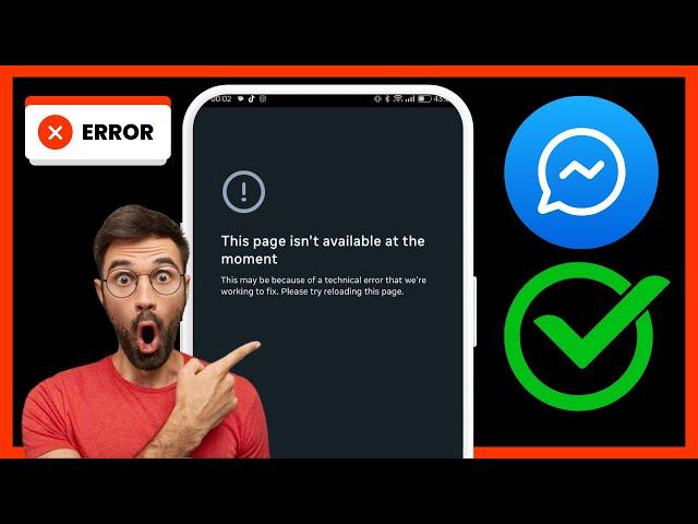 How to Fix Messenger Not Working Problem | Facebook Server Down | Messenger not working today