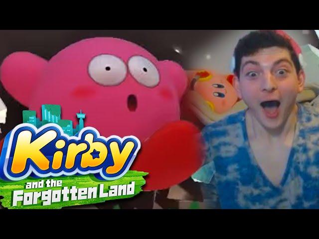 A NEW 3D KIRBY GAME - Kirby and the Forgotten Land Reaction