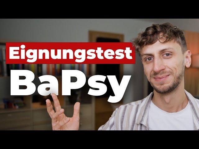 Psychologie Eignungstest (BaPsy-DGPs 2024) - Alles was du wissen musst!