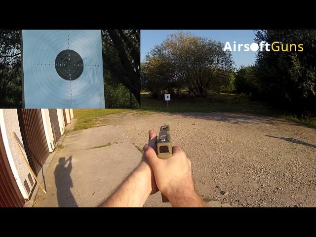 AEP Glock 18C, Cyma CM 030, preview and shooting test