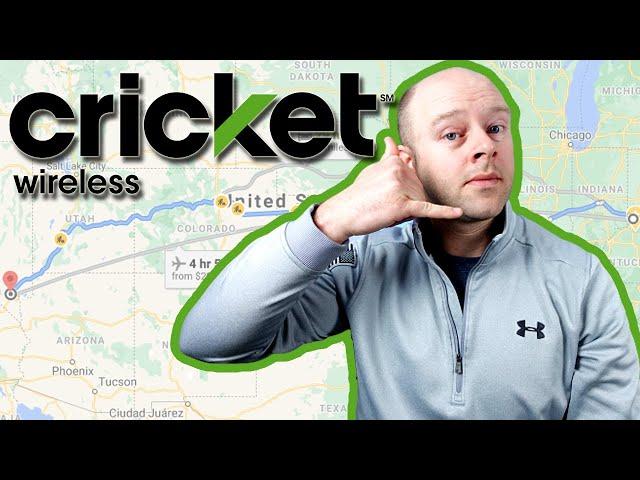 Cricket Wireless vs AT&T coverage comparison nearly coast to coast!