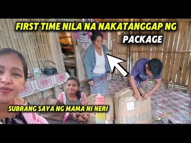 SUBRANG SAYA NG MAMA NI NERI FIRST TIME NILA NA MAG UNBOX NG PACKAGE