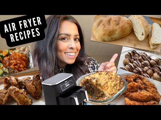 *NEW* 6 AIR FRYER RECIPES // THINGS YOU CAN MAKE IN YOUR AIR FRYER // NINJA DUAL ZONE