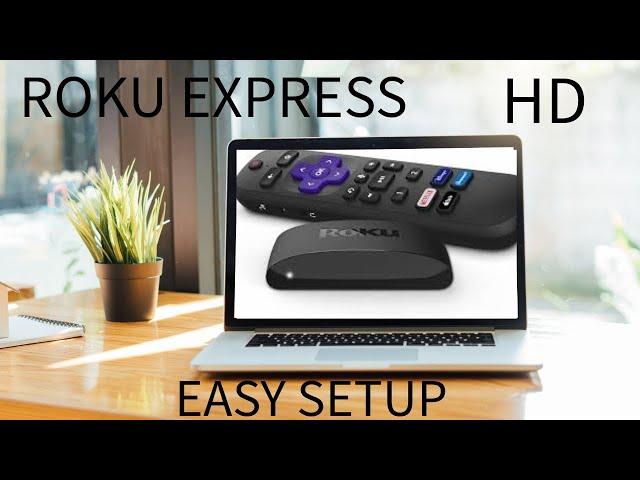 ROKU EXPRESS HD UNBOXING AND FULL SETUP