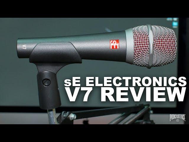 sE Electronics V7 Dynamic Mic Review / Test