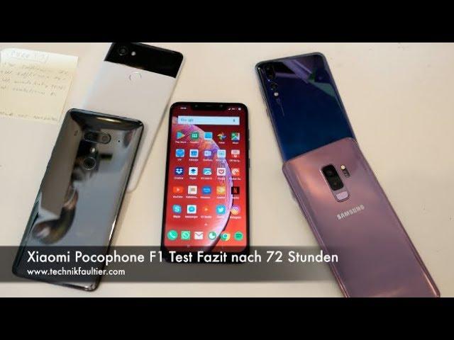 Xiaomi Pocophone F1 Test Fazit nach 72 Stunden