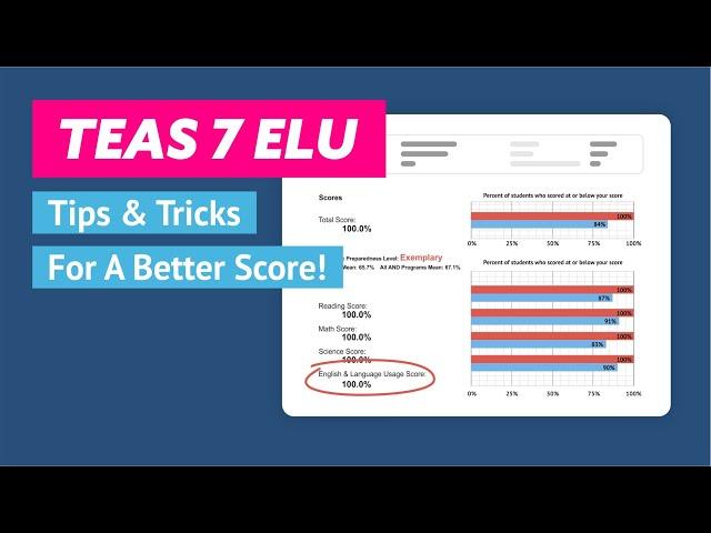TEAS 7 English Review | Get Your Best SCORE With These Tips and Tricks