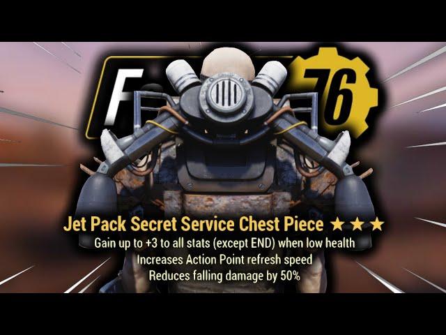 Fallout 76 - How To Take *ZERO* Fall Damage With The New Jetpack - Complete Guide