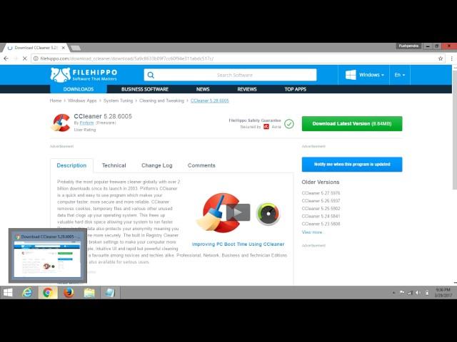 HOW TO DOWNLOAD CCLEANER