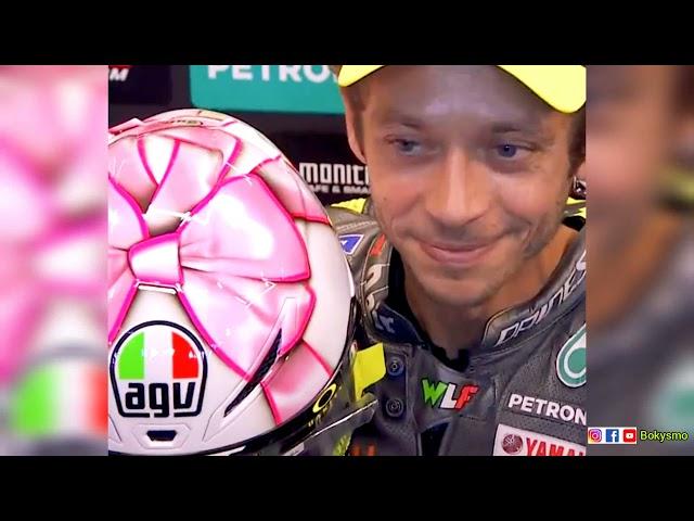 DESIGN HELM SPESIAL VALENTINO ROSSI DI GP SAN MARINO - MISANO 2021