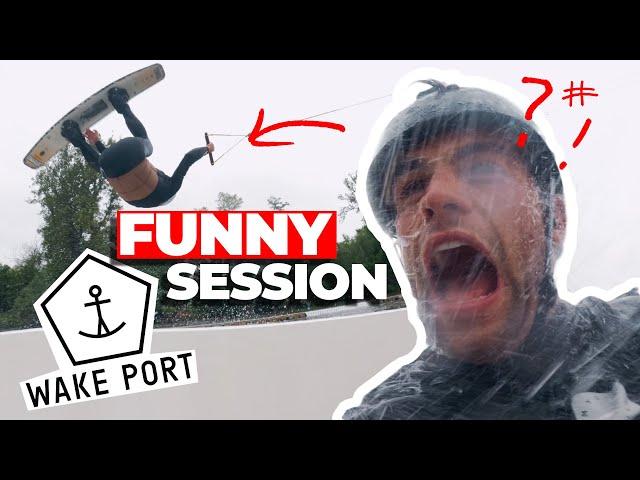 Funny Wakeboard Session at WakePort Czech Republic | UNCUT SESSIONS | Wakeboarding Tricks