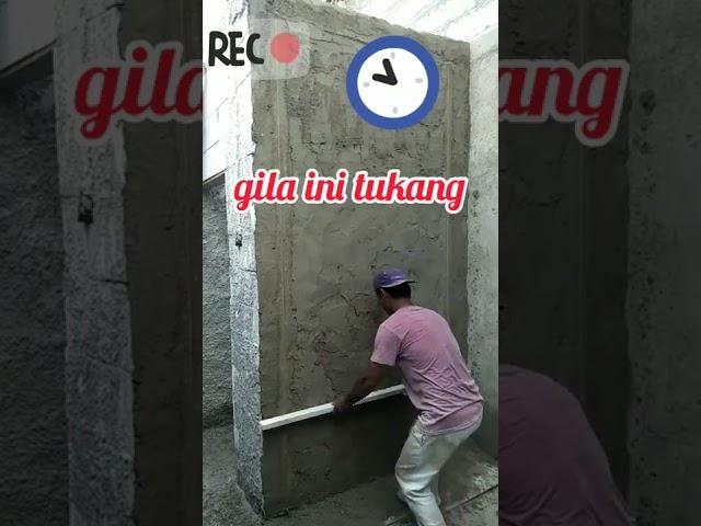 Edan !! Tukang bangunan skill dewa 