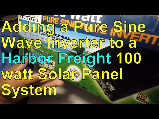 Thunderbolt 100w Solar System Up Grade (Sunforce 1000 watt inverter)