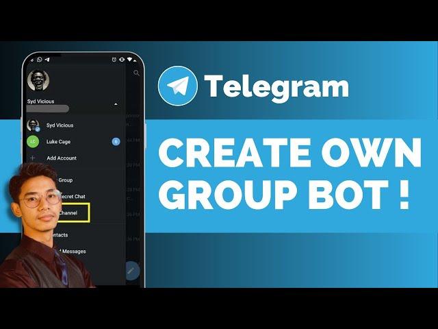 How To Create Own Telegram Group Help Bot !