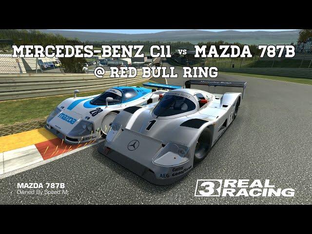 Real Racing 3 Mazda 787B vs Mercedes-Benz C11 @ Red Bull Ring RR3