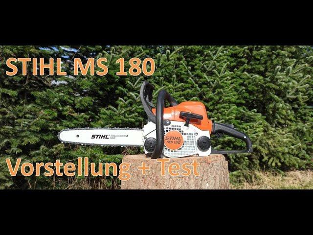 Stihl MS 180 Vorstellung + Test! Nur Brennholzsäge? Oder auch für größere Stämme?