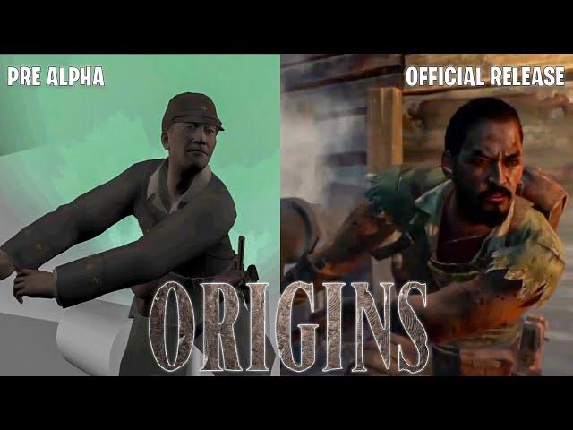 Origins Intro Cutscene PRE ALPHA vs RELEASE Versions - Call of Duty Black Ops 2 (Unreleased DLC 5)