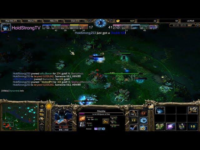 DOTA 1 Queen Of Pain Akasha Beyond GODLIKE