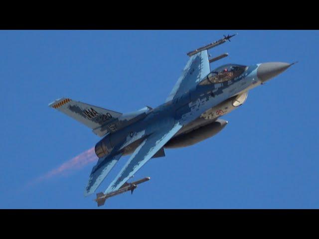 Aviation Nation 2022 Nellis Air Show Combined Arms Demo F-16 ​F-15E ​F-22 F-35 ​A-10 ​HH-60​