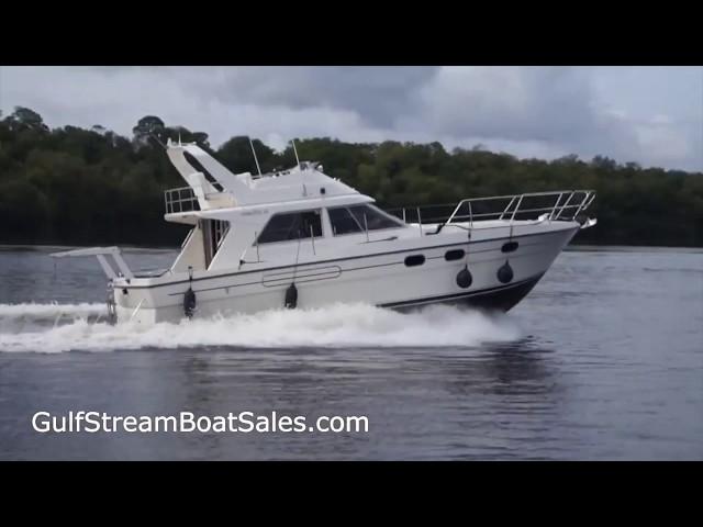 Princess 35 Flybridge Cruiser For Sale UK -- Review & Water Test by GulfStream Boat Sales