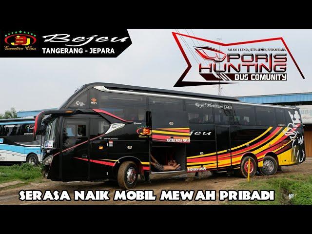 Bus Bejeu serasa naik mobil mewah pribadi I Tangerang - Jepara I Review