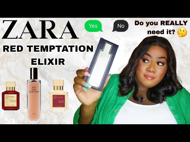 *NEW* ZARA RED TEMPTATION *ELIXIR* || SHOULD YOU GET IT? || SAVE OR SPLURGE? || COCO PEBZ ️