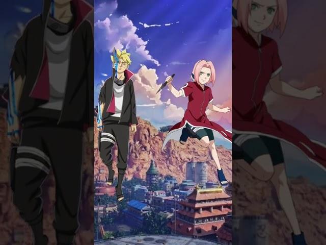 Who is Strongest? Boruto vs Sakura  #naruto #boruto #ninja #sakura #shinobi #striker #shorts