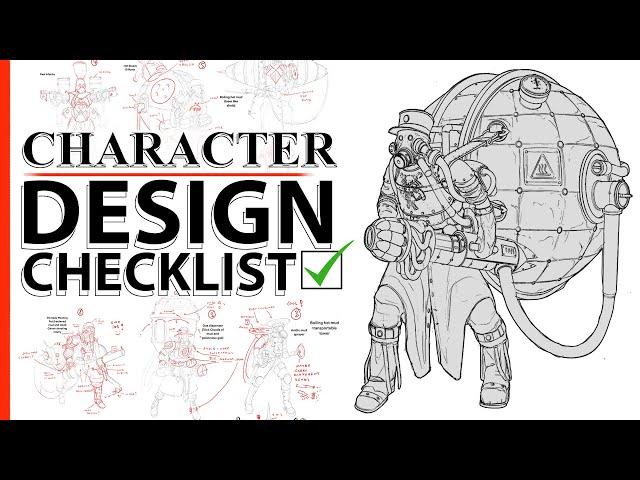 IMPROVE YOUR CHARACTER DESIGN ITERATIONS