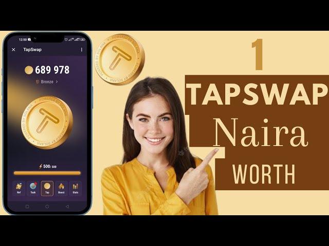 How Much Is 1 TapSwap To Naira | TapSwap Update Today