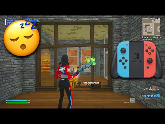 Nintendo Switch Controller ASMR  (Fortnite Tilted Zone Wars Gameplay)